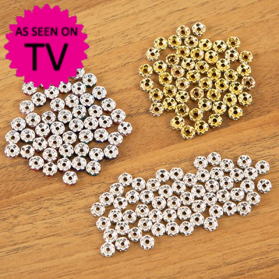 Rondelle Spacers - Pack of 150 Rondelle Spacers - Pack of 150